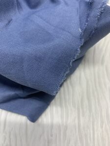 İndigo Orta Kalın Ham Keten Kumaş, Parça 140x150 cm