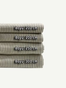 Su Yolu Burgu Kumaş Seti Esnek, Boyları 200-300 cm arası 4 adet