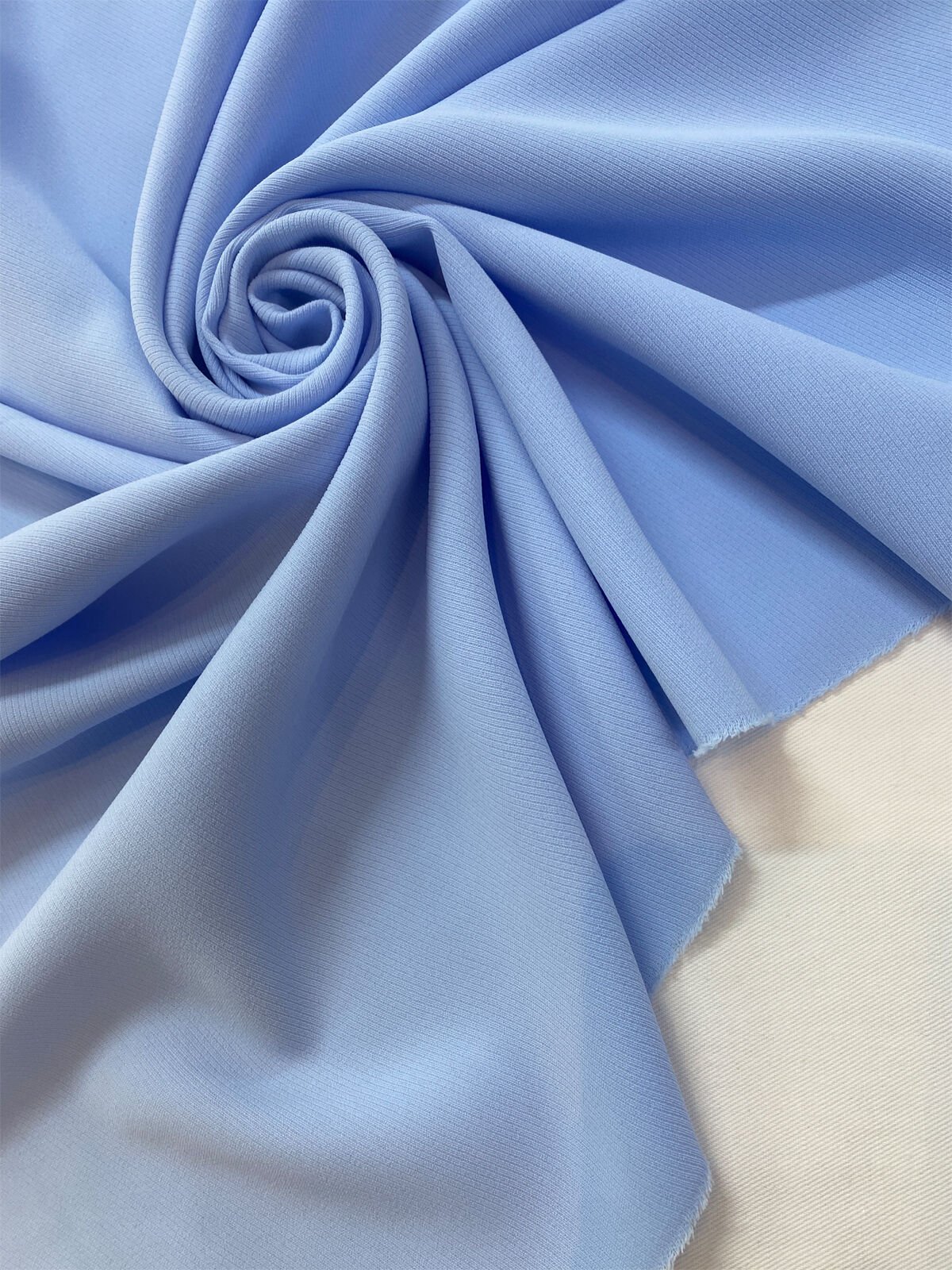 Bebe Mavi Krep Kumaş