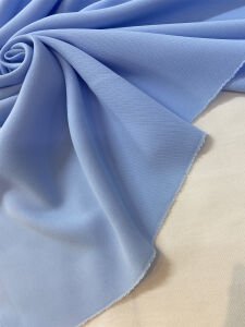 Bebe Mavi Krep Kumaş