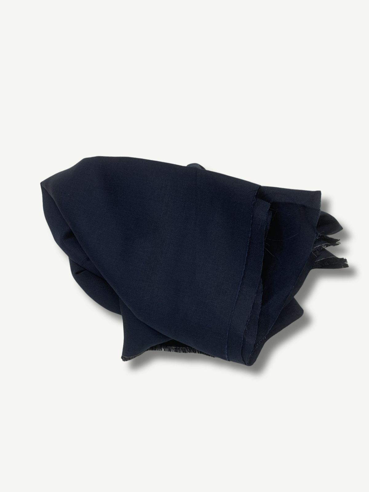 Lacivert Kalın Ham Keten Kumaş, Parça 160x150 cm