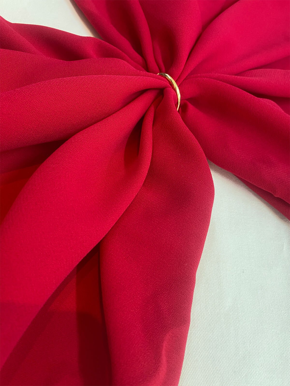 Fuşya Krep Kumaş