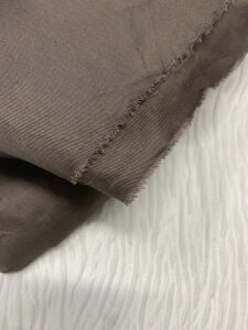 Acı Kahve Kalın Ham Keten Kumaş, Parça 200x140 cm