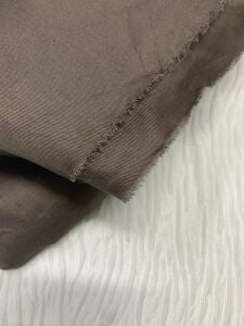 Acı Kahve Kalın Ham Keten Kumaş, Parça 240x140 cm