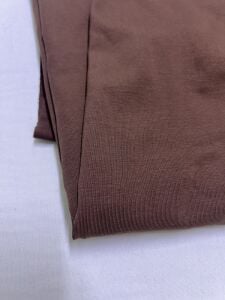 Likralı Süprem Kumaş, Parça 110x180 cm - Kahverengi