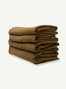 Tensel Kot Kumaş Seti Taba Rengi, Boyları 210-480 cm arası 4 adet