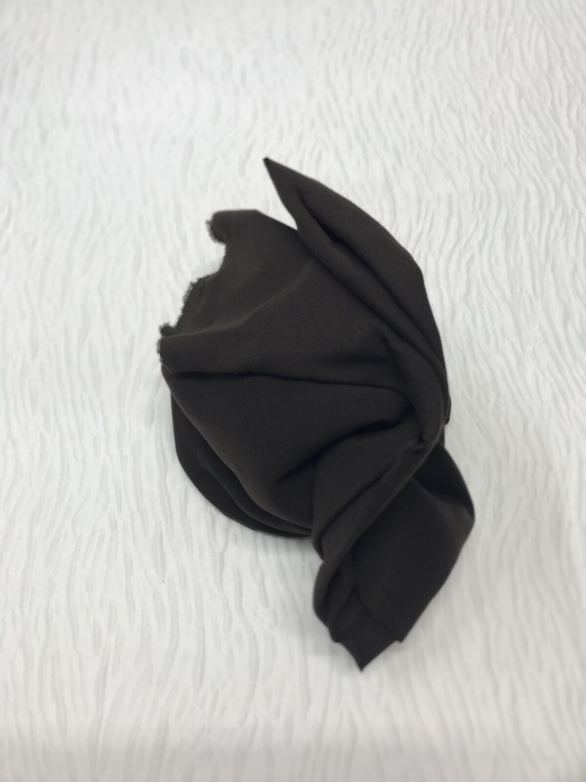 Bebe Ribanası Esnek Kumaş Acı Kahve, Parça 85x160 cm