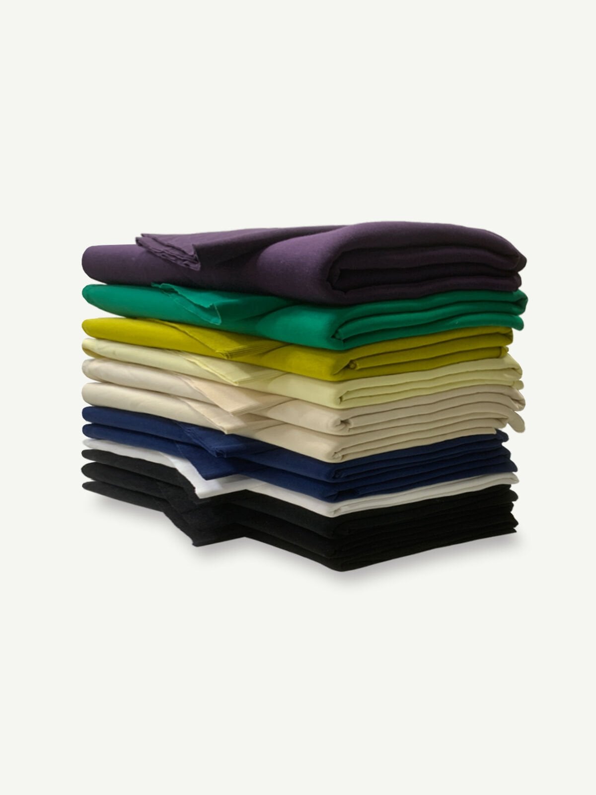 Ribanalı Şardonlu 3 İplik Kumaş Seti, Boyları 100-120 cm arası 12 adet