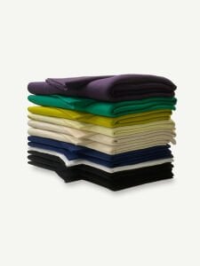 Ribanalı Şardonlu 3 İplik Kumaş Seti, Boyları 100-120 cm arası 12 adet