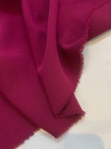 Mürdüm Krep Kumaş