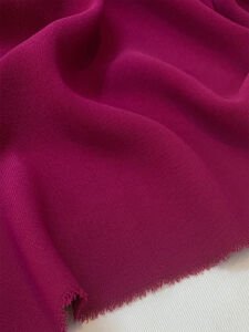 Mürdüm Krep Kumaş