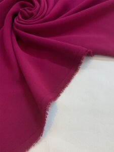 Mürdüm Krep Kumaş