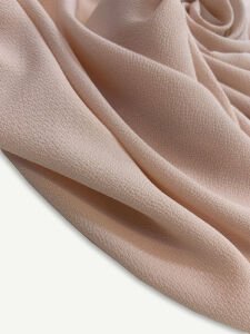 Kobe Krep Kumaş İnce Somon Rengi