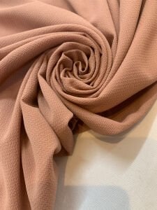 Kobe Krep Kumaş İnce Sütlü Kahve