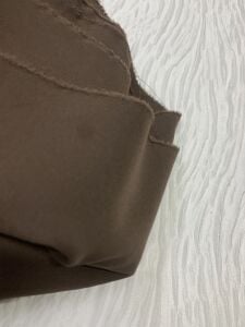 Dabıl Krep Kumaş, Parça 140x140 cm - Kahverengi