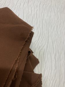 Dabıl Krep Kumaş, Parça 115x140 cm - Kiremit Rengi