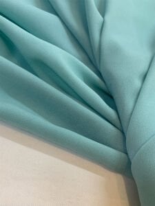 İnce Krep Kumaş Mint Yeşili