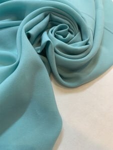 İnce Krep Kumaş Mint Yeşili