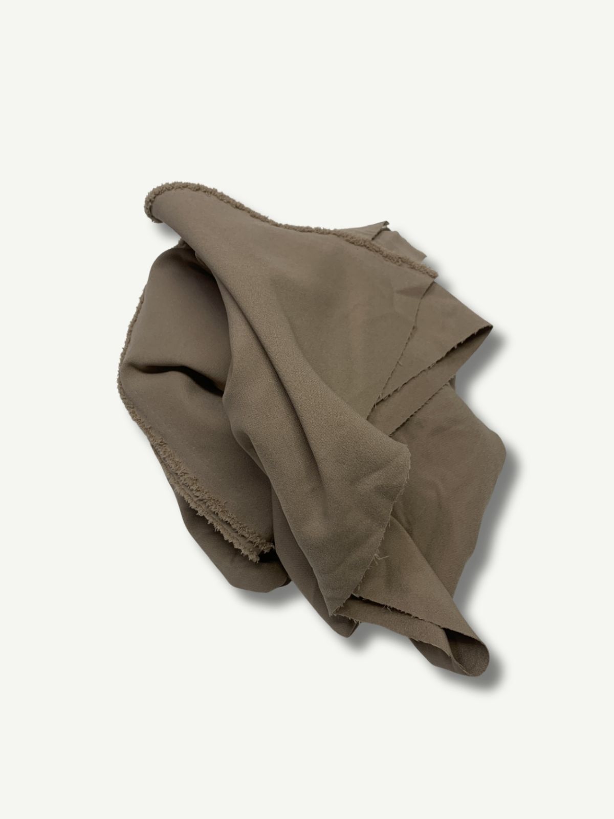 Dabıl Krep Kumaş, Parça 160x145 cm - Sütlü Kahve