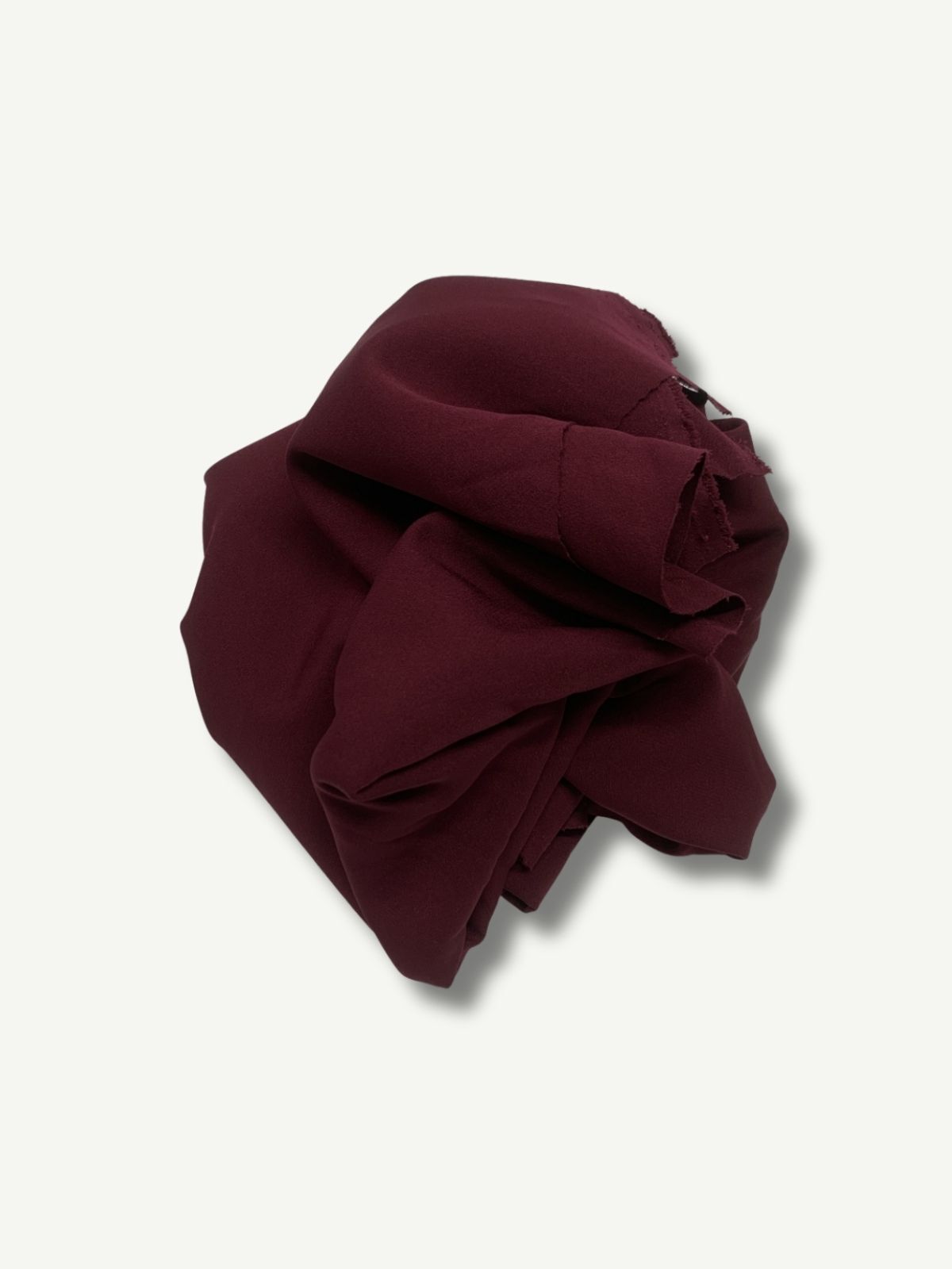 Dabıl Krep Kumaş, Parça 140x140 cm - Bordo