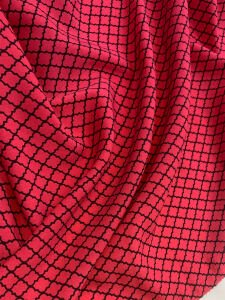 Desenli İnce Krep Kumaş