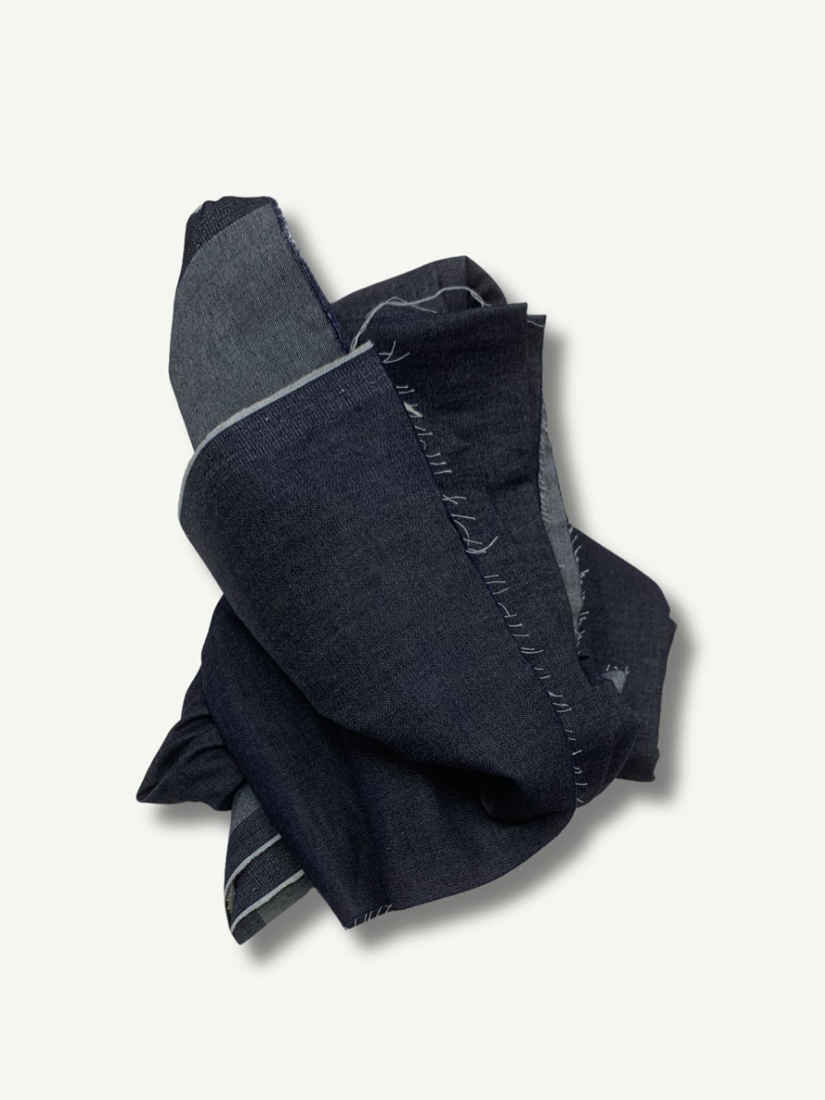 Lacivert İnce Kot Kumaş %100 Pamuk - Parça  400x160 cm