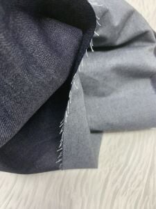 Lacivert İnce Kot Kumaş %100 Pamuk - Parça  140x160 cm