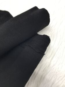 Ribanalı 3 İplik Kumaş Siyah – Parça 95x200 cm