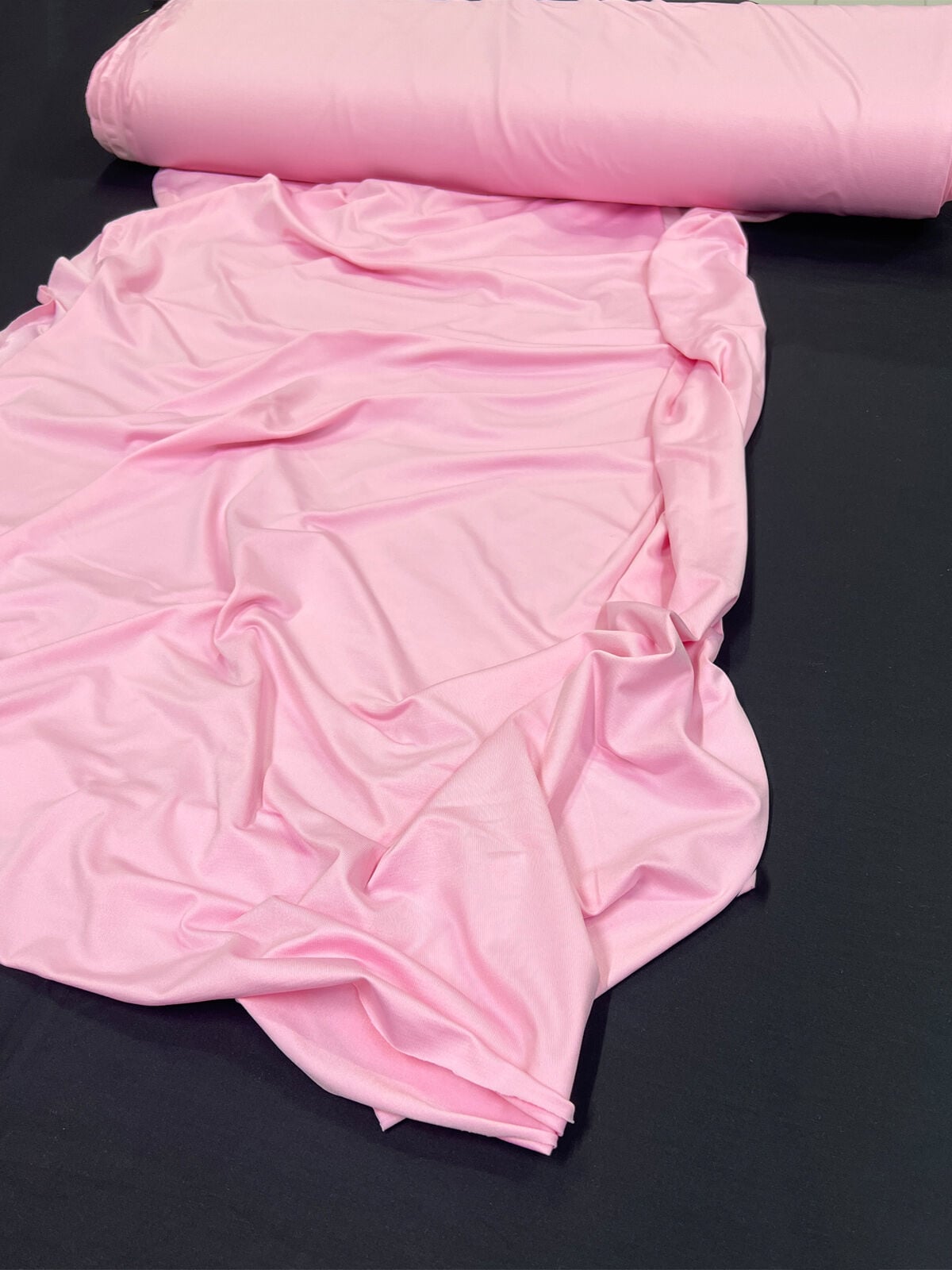Pembe Esnek Dökümlü Jarse Penye / Astar Kumaş(Kopya)