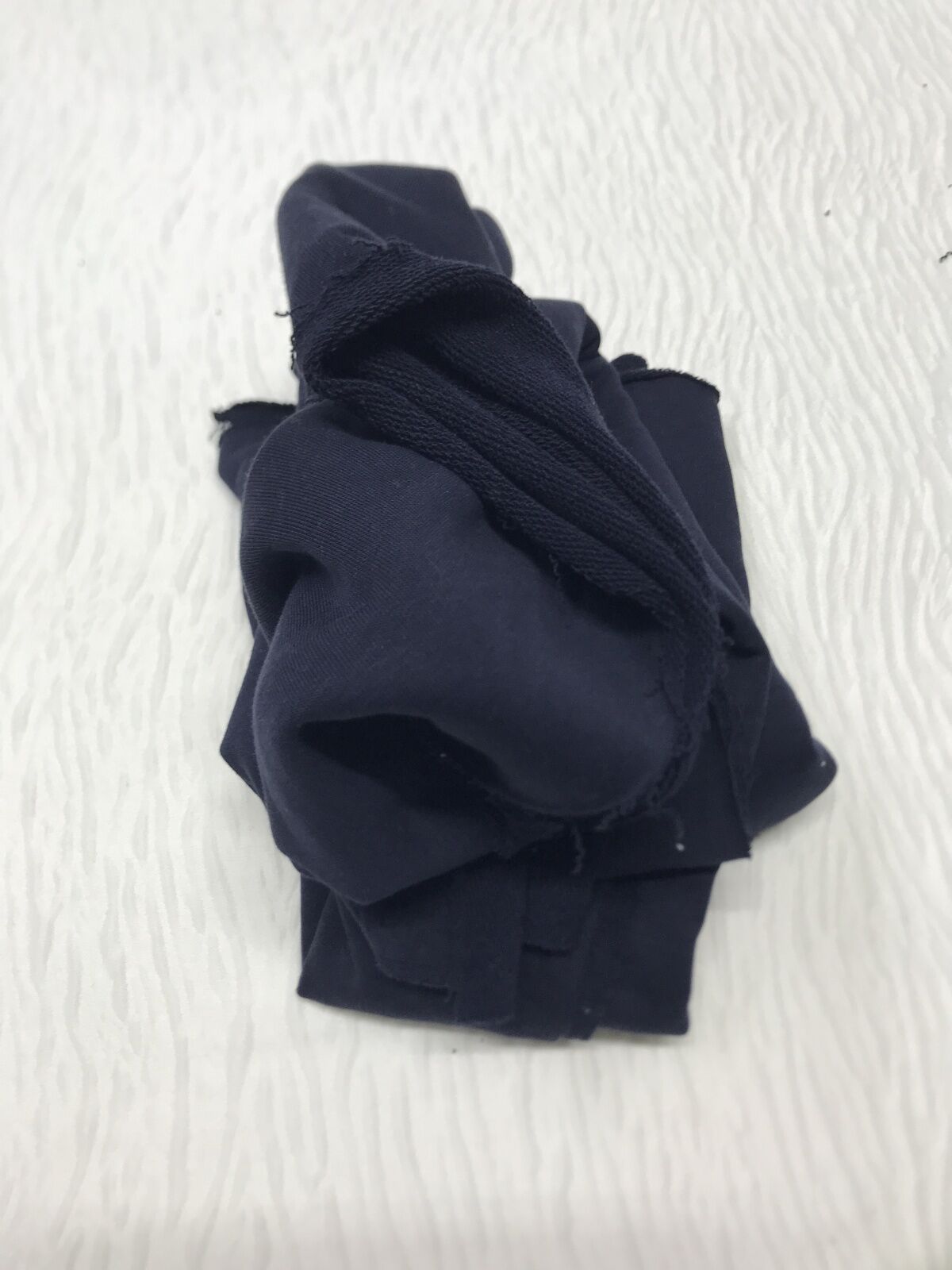 3 İplik Kumaş Lacivert, Parça 75x190 cm