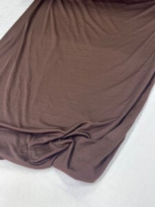 Kahverengi Esnek Dökümlü Buzi Jarse Penye (ENDE BELLİ BELİRSİZ ÇİZGİLER)