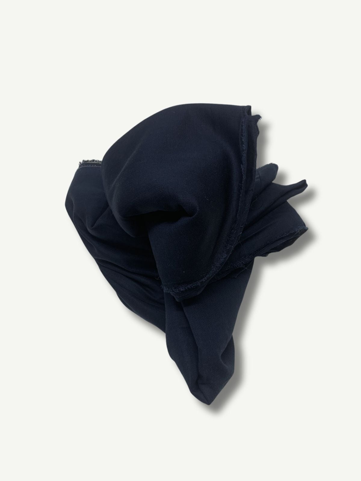 Lacivert Ham Keten Kumaş, Parça 195x140 cm