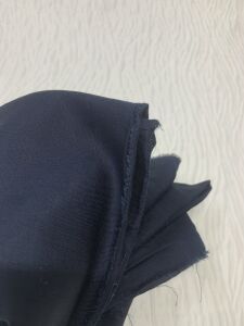 Lacivert Ham Keten Kumaş, Parça 195x140 cm