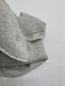 Kaşkorse (Ribana) Kumaş, Parça 100x120 cm Gri