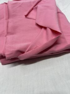 Diz Yapmaz Esnek 2 İplik Kumaş, Parça 115x180 cm - Pembe