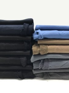 Ribanalı 3 İplik Kumaş Seti, Boyları 80-90 cm arası 8 adet