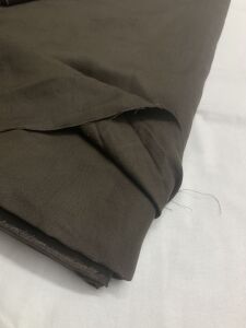 Ham Keten Kumaş, Parça 150x150 cm Kahverengi