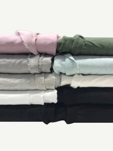 3 İplik Penye Kumaş Seti, Boyları 100-110 cm arası 10 adet