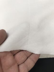 Ekru İnce Kaşkorse Kumaş, Parça 350x115 cm (BOYDAN ÇİZGİ VAR)