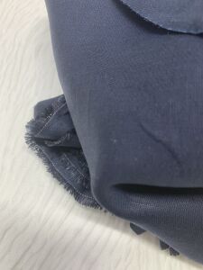 Lacivert Kalın Ham Keten Kumaş, Parça 250x150 cm