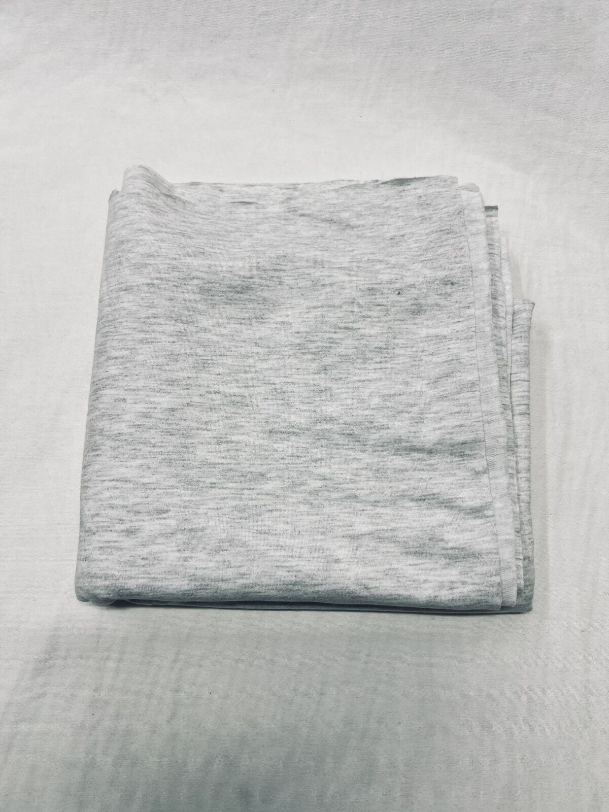 Diz Yapmaz Esnek 2 İplik Kumaş, Parça 90x180 cm - Açık Gri