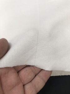 Ekru İnce Kaşkorse Kumaş, Parça 260x115 cm (BOYDAN ÇİZGİ VAR)