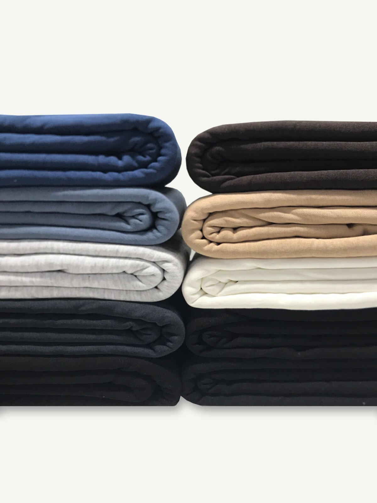 3 İplik Penye Kumaş Seti, Boyları 80-90 cm arası 10 adet