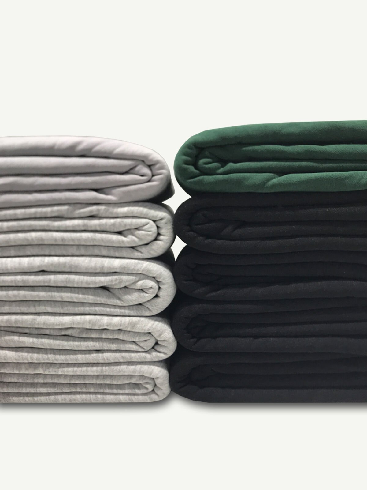 3 İplik Penye Kumaş Seti, Boyları 80-95 cm arası 10 adet