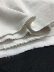 Orta Kalite Şardonlu 3 İplik Kumaş, Parça 75x180 cm Krem