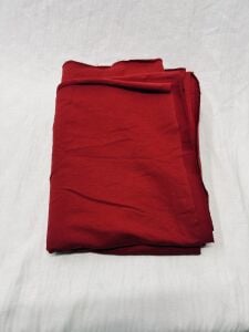 Diz Yapmaz Esnek 2 İplik Kumaş, Parça 120x180 cm - Kırmızı