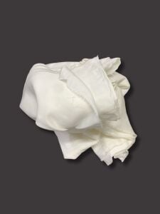 Ekru Kalın Ham Keten Kumaş, Parça 160x150 cm (HAFİF KİRLİ)