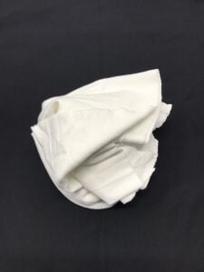 İnce Kaşkorse Kumaş Ekru - Parça 95x110 cm (HAFİF KİR VAR)