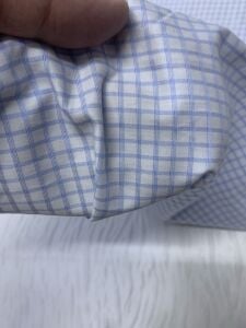 Ekose Pamuk Gömleklik Kumaş, Parça 500x115 cm