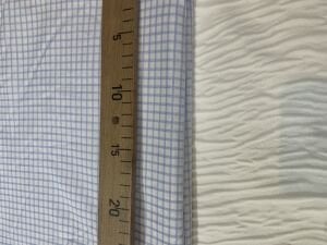 Ekose Pamuk Gömleklik Kumaş, Parça 500x115 cm